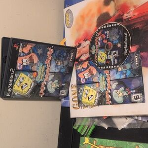 SpongeBob SquarePants: Lights, Camera, Pants! Video Game PlayStation 2 PS2